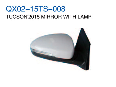 TUCSON 2015" MIRROR WITH LAMP