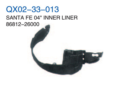 SANTA FE 04" INNER LINER