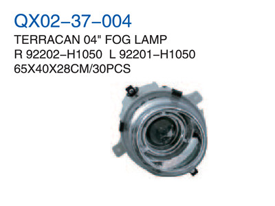 TERRACAN 04"FOG LAMP