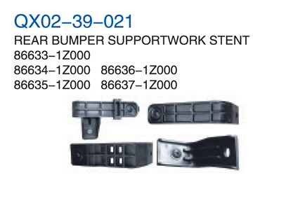 REAR BUMPER SUPPORT WORK STENT