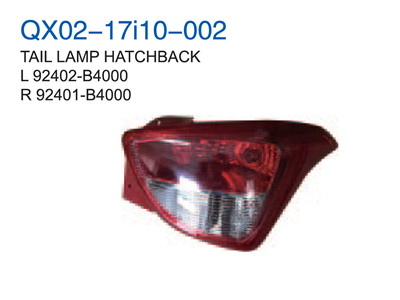 TAIL LAMP HATCHBACK