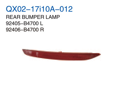 REAR BUMPER LAMP