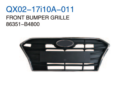 FRONT BUMPER GRILLE