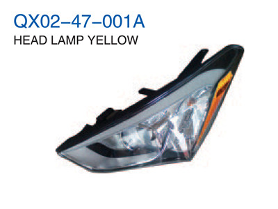 HEAD LAMP YELLOW