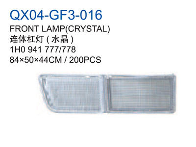 FRONT LAMP CRYSTAL