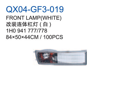 FRONT LAMP WHITE