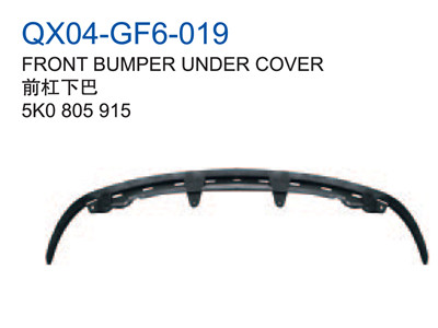 FRONT BUMPER UNDER COVER