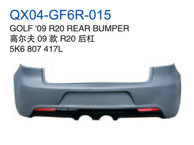 GOLF 09" R20 REAR BUMPER