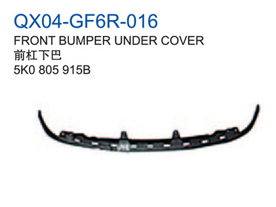 FRONT BUMPER UNDER COVER