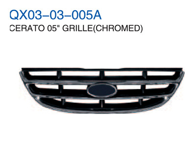 CERATO 05"GRILLE CHROMED