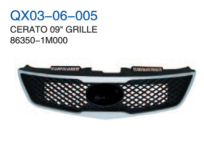 CERATO 09" GRILLE