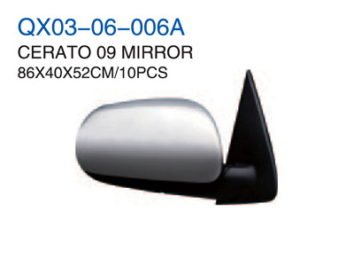 CERATO 09" MIRROR