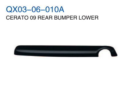 CERATO 09" REAR BUMPER LOWER