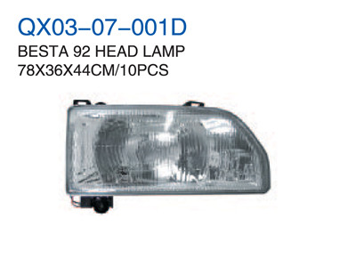 BESTA 92" HEAD LAMP