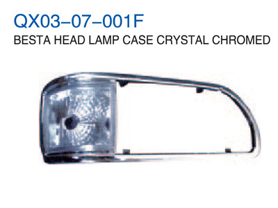 BESTA HEAD LAMP CASE CRYSTAL CHROMED