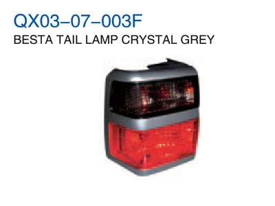 BESTA TAIL LAMP CRYSTAL GREY