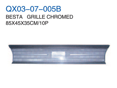 BESTA GRILLE CHROMED