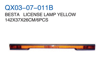 BESTA  LICENSE LAMP YELLOW