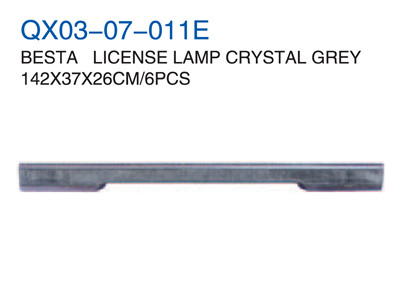 BESTA  LICENSE LAMP CRYSTAL GREY