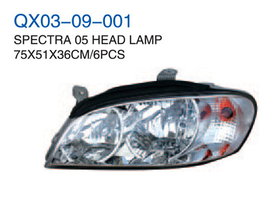 SPECTRA 05"HEAD LAMP