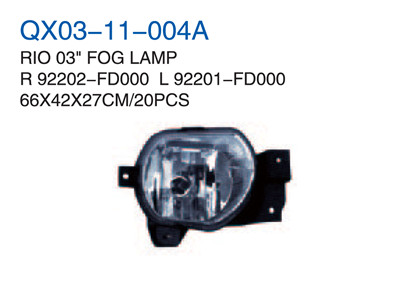 RIO 03"FOG LAMP