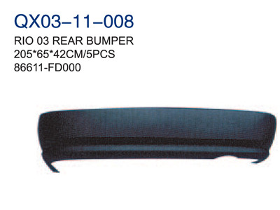 RIO 03"REAR BUMPER