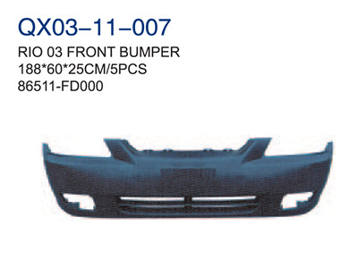 RIO 03"FRONT BUMPER