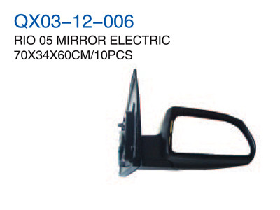 RIO 05"MIRROR ELECTRIC