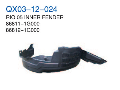 RIO 05"INNER FENDER