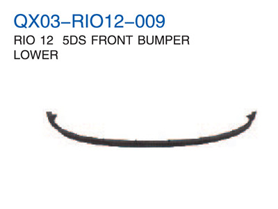 RIO 12"5DS FRONT BUMPER LOWER