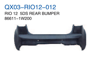 RIO 12"5DS REAR BUMPER