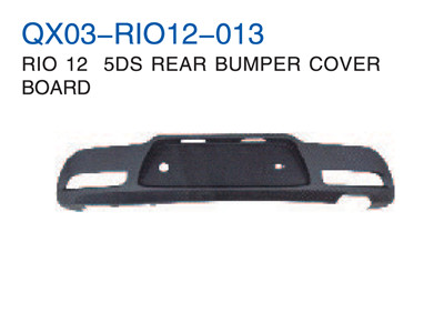 RIO 12"5DS REAR BUMPER COVER BOARD