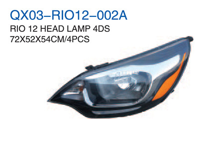 RIO 12"HEAD LAMP 4DS