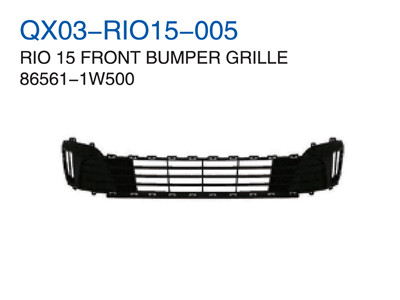 RIO 15" FRONT BUMPER GRILLE