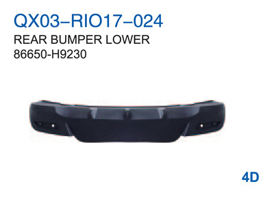 REAR BUMPER LOWER