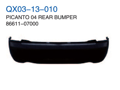 PICANTO 04" REAR BUMPER