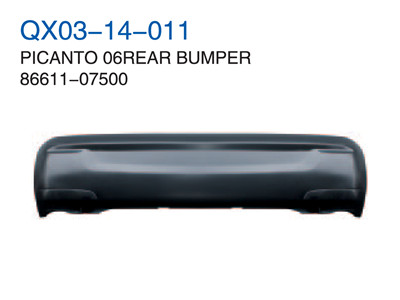 PICANTO 06" REAR BUMPER