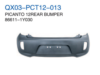 PICANTO 12" REAR BUMPER