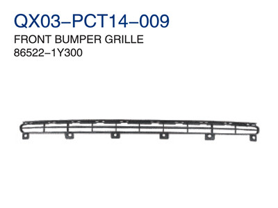 FRONT BUMPER GRILLE