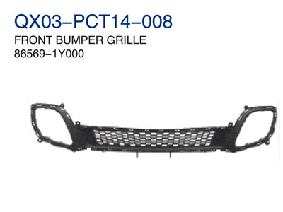 FRONT BUMPER GRILLE