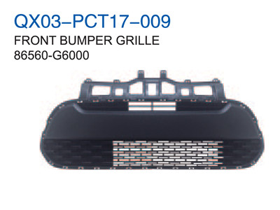 FRONT BUMPER GRILLE