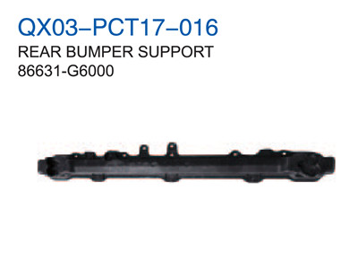 REAR BUMPER SUPPORT