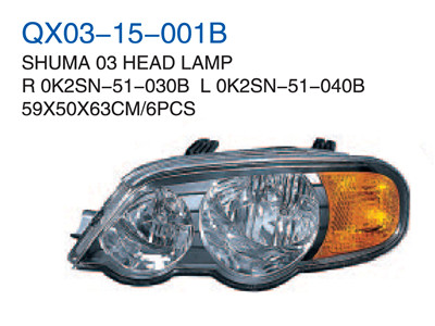 SHUMA 03" HEAD LAMP