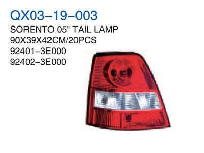 SORENTO 05" TAIL LAMP