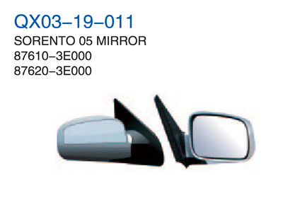 SORENTO 05" MIRROR