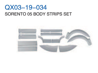 SORENTO 05" BODY STRIPS SET