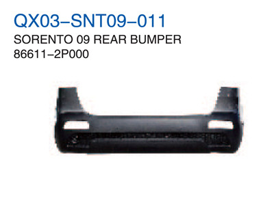 SORENTO 09" REAR BUMPER