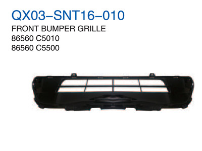 FRONT BUMPER GRILLE