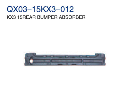 KX3 15" REAR BUMPER ABSORBER