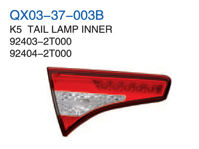 K5 TAIL LAMP INNER